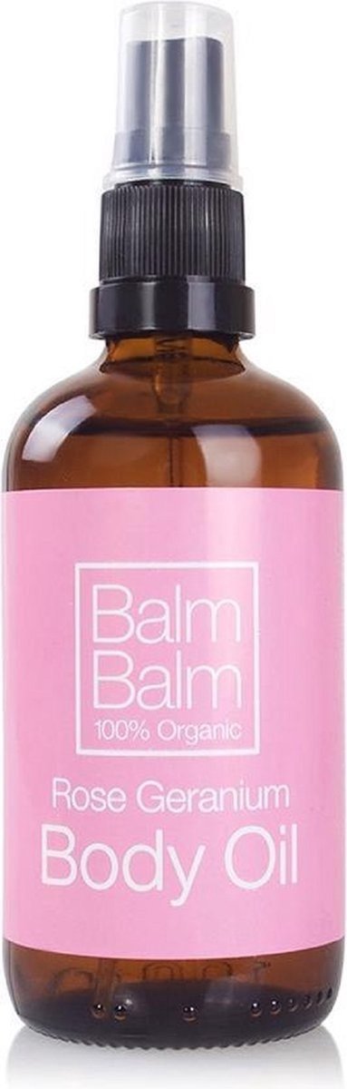 Balm Balm - Bodyolie Rose Geranim - 100 Ml - 100% Organic