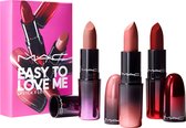 MAC Easy To Love Me Lipstick x 3 Kit