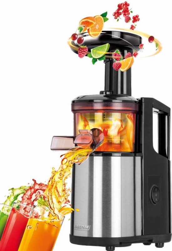 MPM Slow Juicer Sapcentrifuge Type MSO12M RVS 1 Liter bol