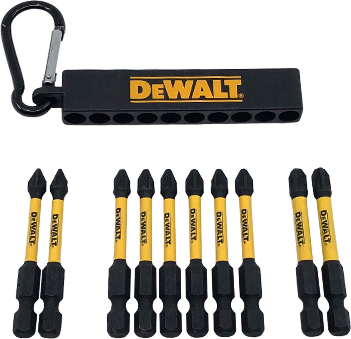 FLEXTORQ Serie - Impact Bits Set - 57mm - PZ1/PZ2/PZ3 - 10 Stuks van DeWalt — cadeau in Tuin & Klussen - foto 6