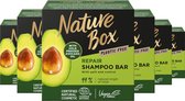 Nature Box Avocado Shampoo Bar 6x 85 g - Grootverpakking