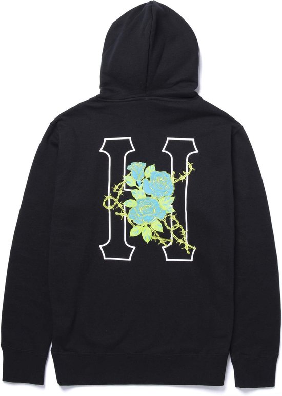 Pull Sweat a Capuche Classic H Barb Wire de Huf Noir bol