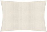 Lumaland Schaduwdoek  Vierkante luifel incl. spankoorden|Vierkant 5 x 6 m| 160 g/m² - cream