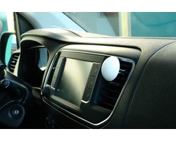 Geursteen met Clip - Witte Geursteen en Lavendelolie Tester - Etherische Olie Geur in Auto of Kleine Ruimte - Navulbaar