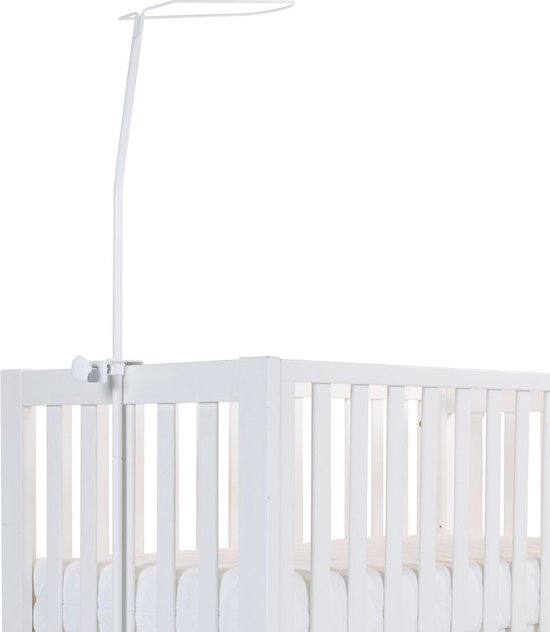 Tega Baby Wit Piekstok & Sluierstandaard met Klembevestiging — afbeelding 5