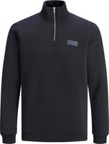 Jack & Jones Trui Jprblafrontier High Neck Sweat 12199585 Black Mannen Maat - XL