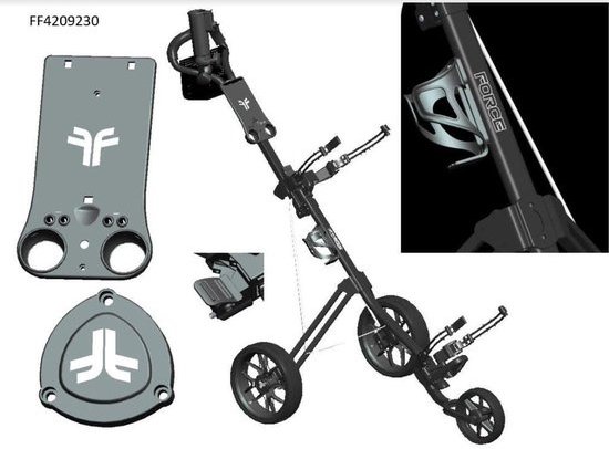 FastFold Force Golftrolley - Wit van FastFold — afbeelding 5