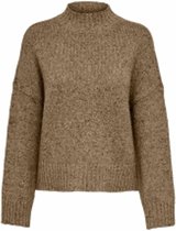 ONLY Onltata l/s  pullover bruin  BRUIN XS