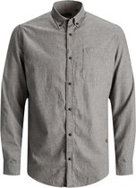 JACK & JONES Jack&Jones Classic Heather Shirt  GRAU M