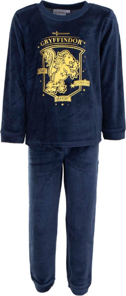 Kinderpyjama - Harry Potter - Gryffindor - Donkerblauw - 4 jaar/104 cm
