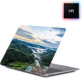 Laptophoes - Geschikt voor MacBook Pro M1 Hoes Case - 13 inch - A2338 (2020) - Hout