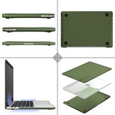 MacBook Pro 13 Inch M1 Case - Hardcover Hardcase Shock Proof Hoes A2338 Cover - Deep Green