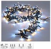 Kerstboomverlichting - Micro Cluster - 8 M - 400 LED's - Warm & Koud wit