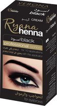 Ryana Henna Eyebrow Cream Professional Series Black