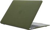 MacBook Air 2020 Cover - Case Hardcover Shock Proof Hardcase Hoes Macbook Air 2020 (A2179) Cover - Cream Green