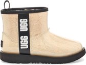 UGG Classic Clear Mini II Unisex Laarzen - Natural/Black - Maat 35