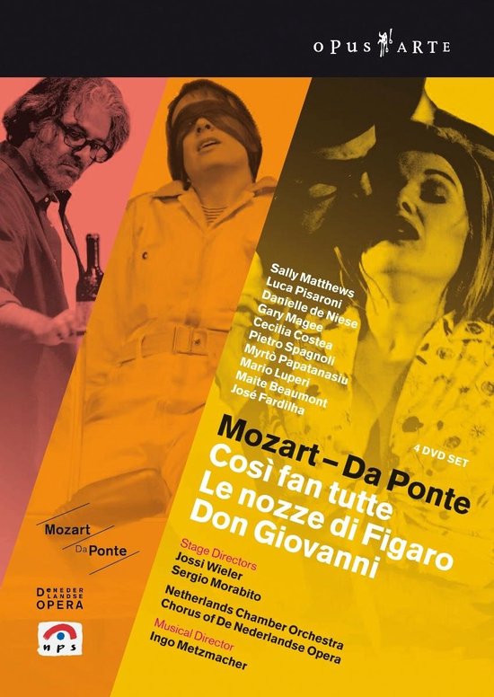 Netherlands Chamber Orchestra, Chorus Of The De Nederlandse Opera - Mozart: Cosi Fan Tutti | Le Nozze Di Figaro | Don Giovanni (4 DVD)