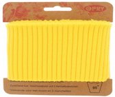 Opry boord- en manchettenband 70mm geel