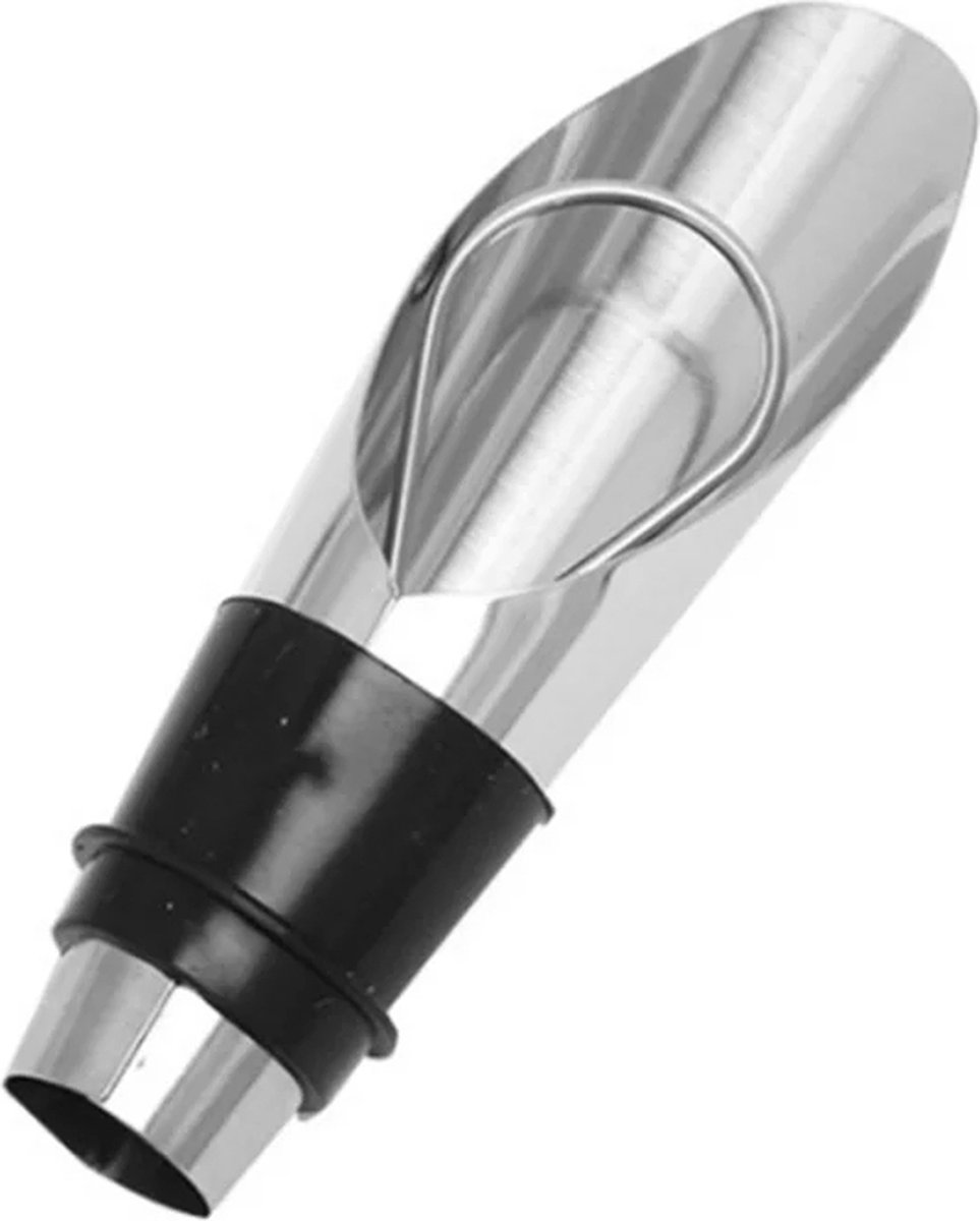 35ml Plastic Schenker - Handige Flow Tuit Voor Likeur, Wijn En Cocktails - Transparant Rood Design