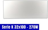 Infrarood paneel Serie K 32 x 100 cm - 270 watt