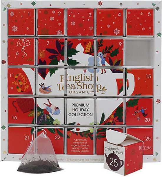 English Tea Shop Numerieke Advent Kalender Thee Puzzel Advent