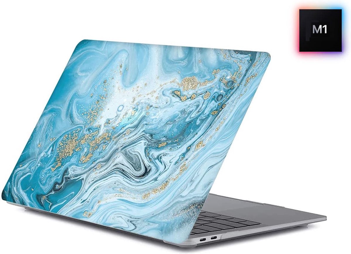 MacBook Air 13 Inch Hard Case - Hardcover Shock Proof Hardcase Hoes Macbook Air M1 2020 (A2337) Cover - First Galaxy