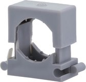 Drukzadel – installatiebuis – blokmodel – 12–20 mm – grijs – 50 stuks