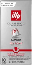 illy Lungo Classico (5) - 10 x 10 Koffiecups