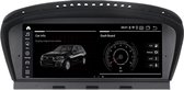 BMW 5-Serie E60 E61 Android 11 Navigatie Bluetooth DAB+ 4K Video Qled Apple CarPlay Spraakbediening 5G Wifi Android Auto Apps