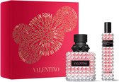 Valentino Donna Born In Roma Giftset - 50 ml eau de parfum spray + 15 ml eau de parfum tasspray - cadeauset voor dames