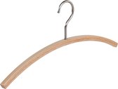 De Kledinghanger Gigant - 2 x Garderobehanger Object 1 beukenhout naturel gelakt, 45 cm