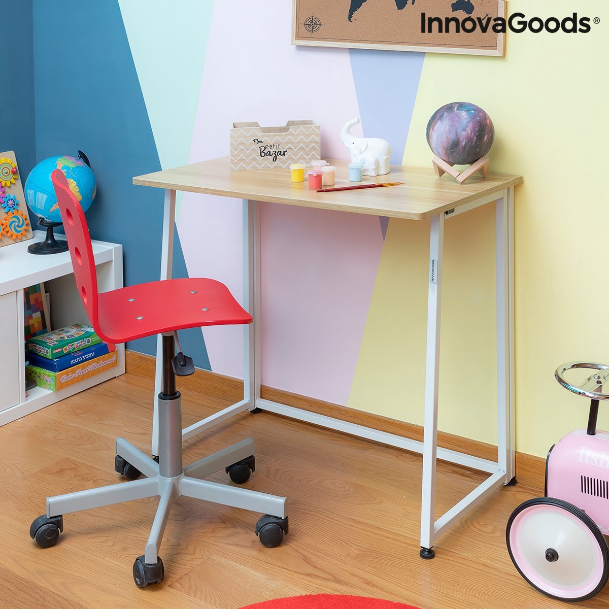 InnovaGoods InnovaGoods Dolenkaf Inklapbare Tafel - afbeelding 2