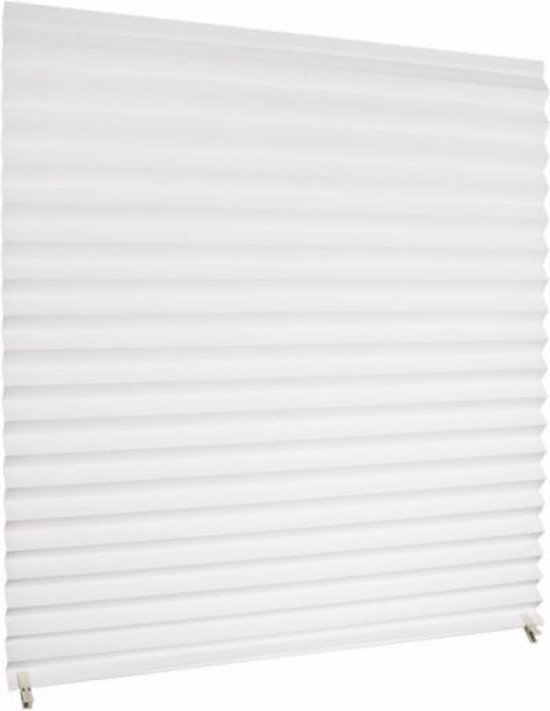 Plisse Gordijn Redi Shade wit lichtfilterend 91 x 182 cm | Tijdelijke  Raamdecoratie |... | bol.com