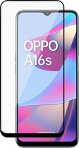 Oppo A16 Full Screenprotector - Beschermglas Oppo A16 Screen Protector Glas