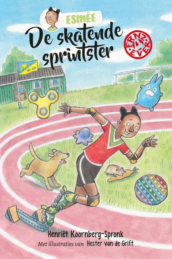 FRNZ4EVER 4 - De skatende sprintster - cover