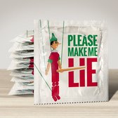 Condoom - please make me lie - per 2 stuks - apart verpakt