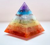 Orgonite Piramide Chakra