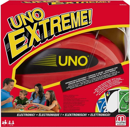 Afbeelding van het spel Mattel - UNO electronisch kaartspel - Familiespel