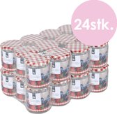 Inmaakpotten met schroefdeksel 350 ml - 2 x 12 stuks