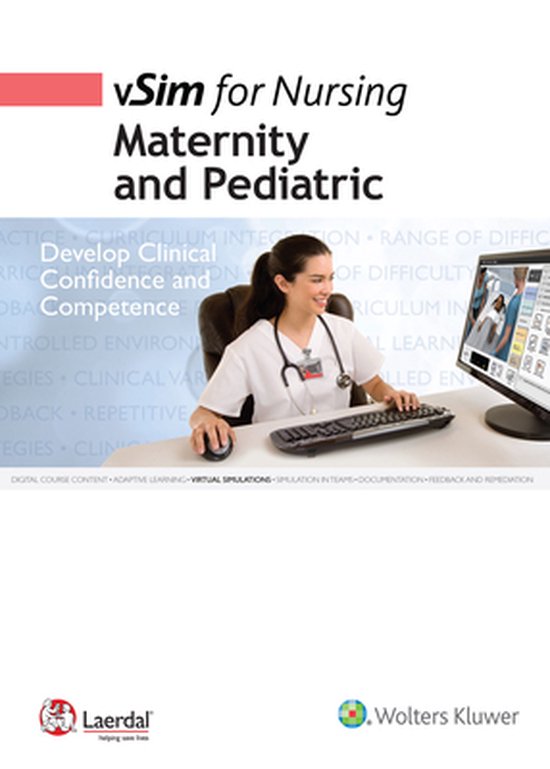 vSim for Nursing Maternity and Pediatric 9781496309174 Onbekend