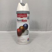 Plastikote Premium Spray Paint Satin White - RAL 9010 - 400ml
