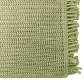 JEMIDI Tuin tafelkleed weerbestendig Foam tafelkleed tuin gemakkelijk onderhoud wasbaar en weerbestendig - Lime groen - Vorm Eckig - Maat 220x130