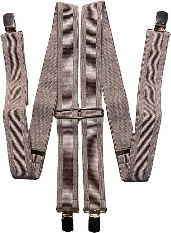 Heren Bretels Vlinderdas Set, 2 WAY TO WEAR 6 Lederen Ogen 3 Clips Y-vorm 3,5 cm Breed Verlengde Bretels voor Hoogt 160-200 cm - Geruit Grijs Zwart Heren Bretels Vlinderdas Set, 2 WAY TO WEAR 6 Lederen Ogen 3 Clips Y-vorm 3,5 cm Breed Verlengde Bretels voor Hoogt 160-200 cm - Geruit Grijs Zwart
