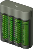 GP ReCyko AA/AAA Speed Charger (USB) - Batterijoplader - incl. 4x AA batterijen 2600mAh