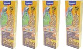 Vitakraft - Snack pour oiseaux - Perroquet kräcker miel/anis - 2en1 - par 4 boîtes