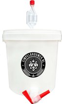 SIMPELBROUWEN® - Brouwemmer 10 Liter - Waterslot - Thuisbrouwpakket - Bier brouwen startpakket - Bierbrouwpakket