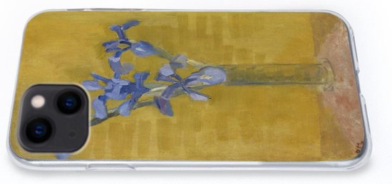 Coque iPhone 13 mini - Iris - Piet Mondrian - Old masters - Siliconen