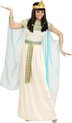 Widmann - Egypte Kostuum - Cleopatra Van De Nijl Kostuum - Blauw, Wit / Beige - XL - Carnavalskleding - Verkleedkleding