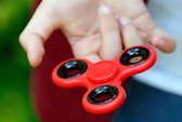 Fidget Spinner| Hand Spinner | Anti Stress Spinner | Spinners | Rage 2017 | - Metallic rood