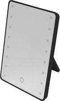 Edoir Make Up Spiegel Met Verlichting - Vanity Spiegel - LED verlichting - Zwart